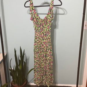 Zara midi floral dress